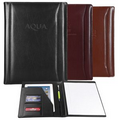 Black Atlantis Leather Padfolio